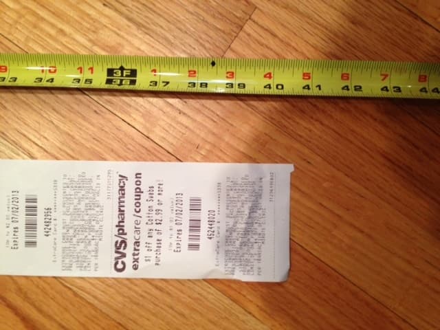 CVS Receipts meme template - CVS Receipt