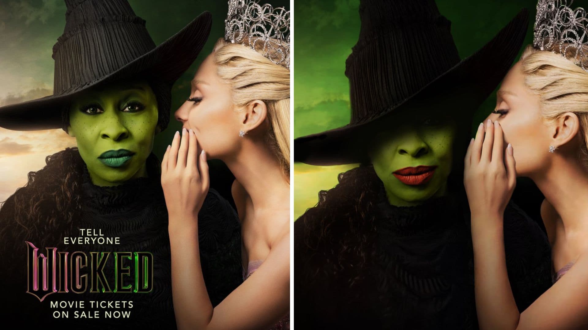 Cynthia Erivo's Wicked Poster Controversy meme template - Cynthia Erivo Wicked