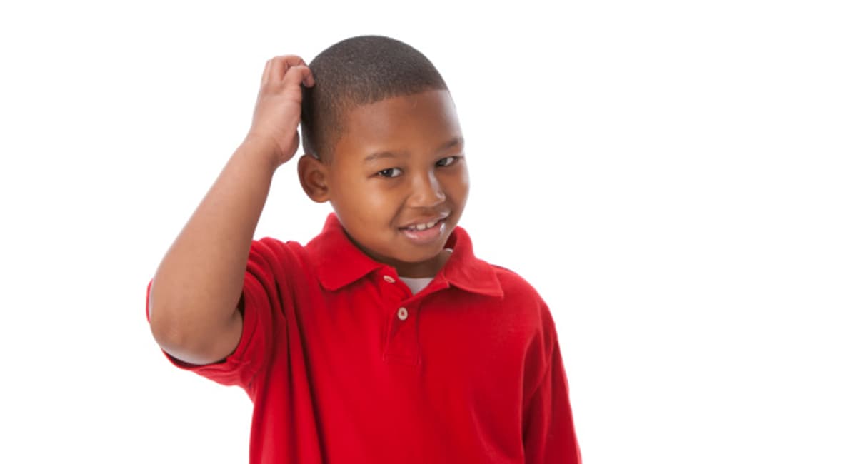 Damn... I Kinda Don't Care / Black Kid Scratching Head meme template - Damn I Kinda Dont Care