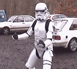 Dancing Stormtrooper meme template - Dancing Stormtrooper
