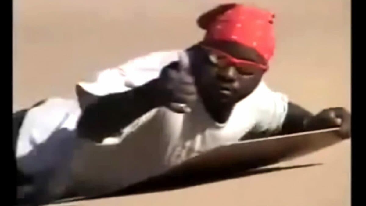 Dank Ass Sandboarding Son meme template - Dank Ass Sandboarding Son