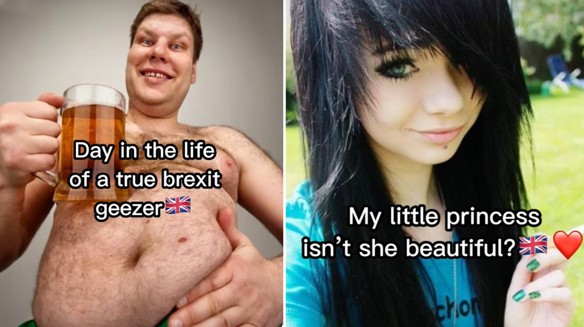 Day In The Life Of A True Brexit Geezer meme template - Day In The Life Of A True Brexit Geezer