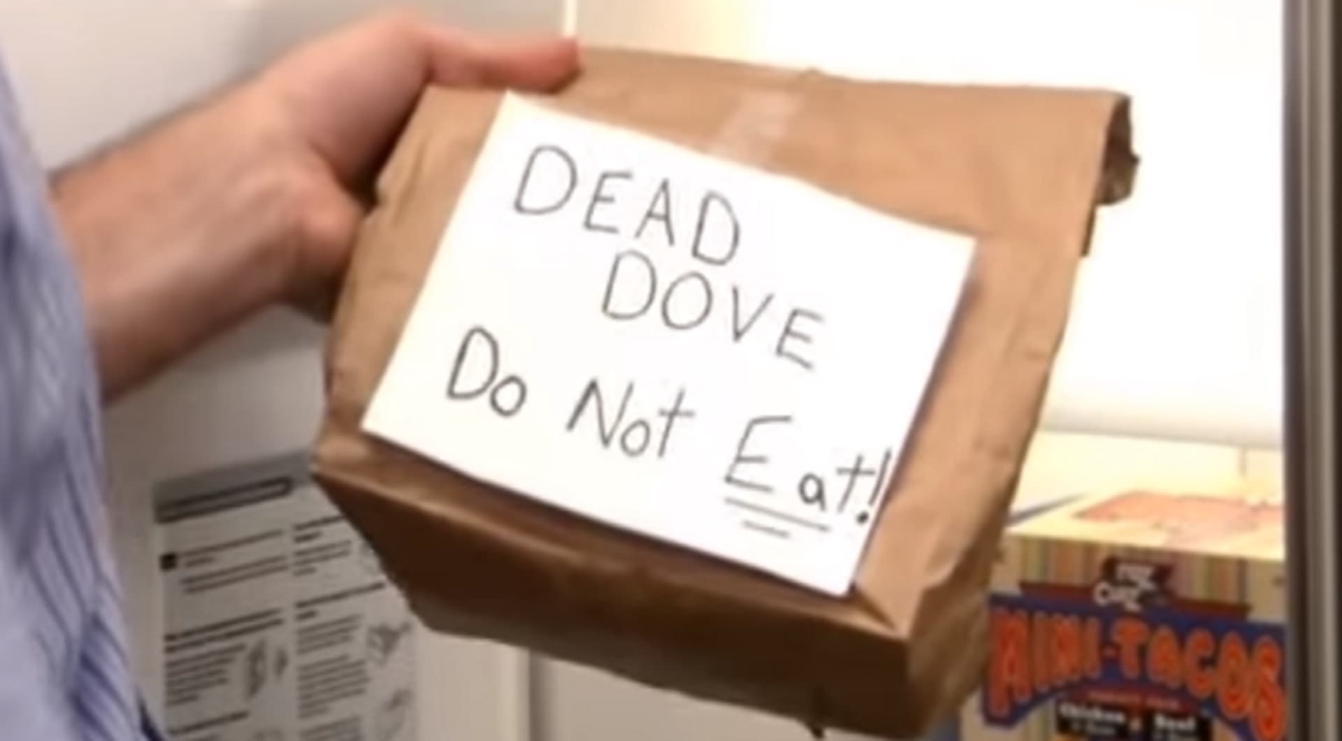 Dead Dove: Do Not Eat meme template - Dead Dove Do Not Eat