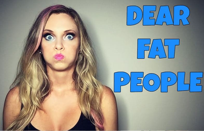 Dear Fat People meme template - Dear Fat People