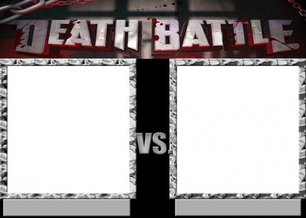 Death Battle meme template - Death Battle