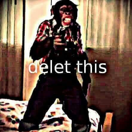 Delet This meme template - Delet This