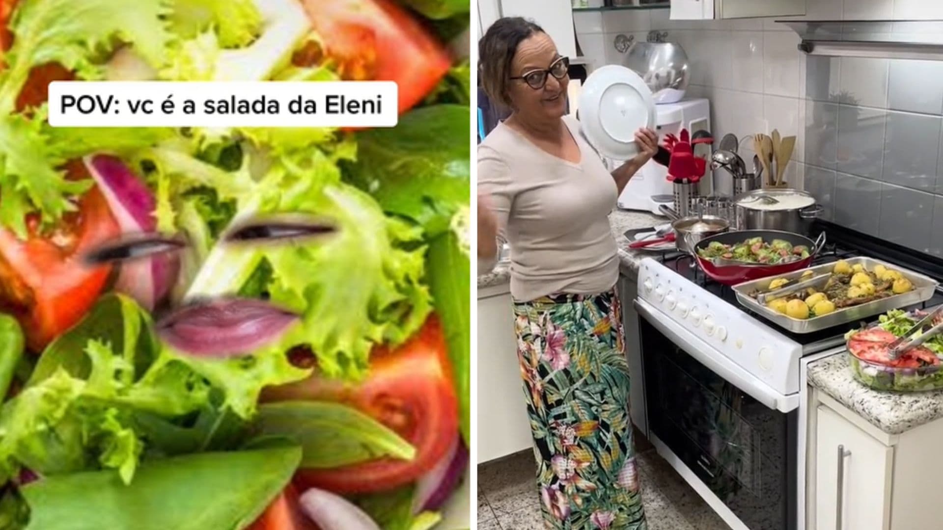 Delicias Da Eleni's Rejected Salad meme template - Delicias Da Eleni