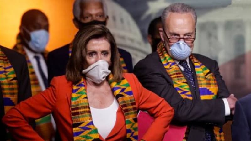 Democrats Wearing Kente Cloth meme template - Democrats Wearing Kente Cloth
