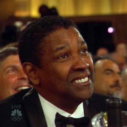 Denzel Washington's Cringe Face meme template - Denzel Washington Cringe
