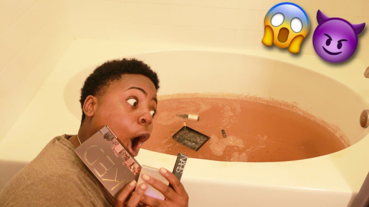 Destroying My Girlfriend's Makeup meme template - Destroying My Girlfriend's Makeup