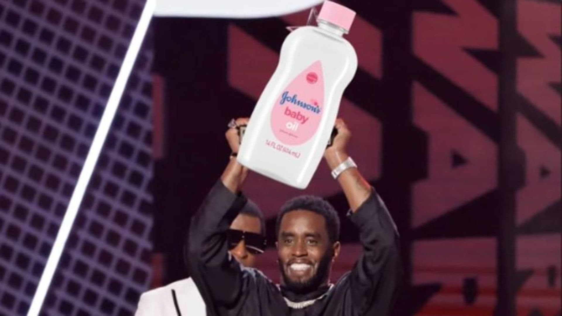 Diddy's 1,000 Bottles Of Baby Oil meme template - Diddy Baby Oil