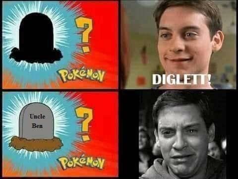 Diglett Gravestone meme template - Diglett Gravestone