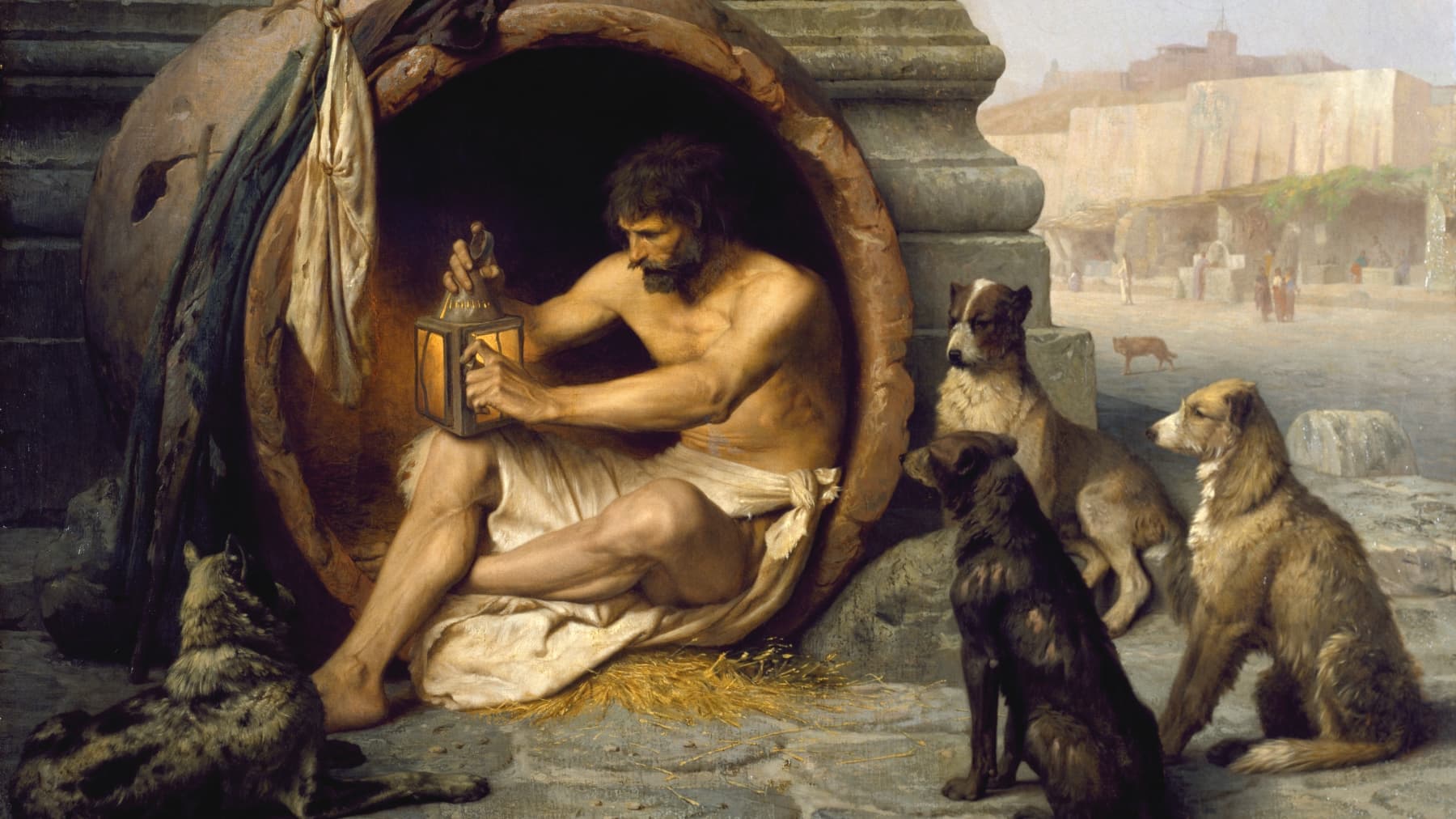 Diogenes Posting meme template - Diogenes
