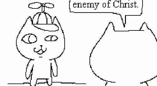 Do You Like My Silly Hat? / You Are An Enemy Of Christ meme template - Do You Like My Silly Hat