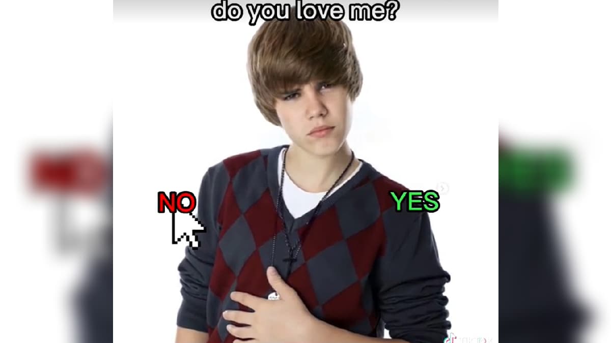 Do You Love Me? Do You Need Me? Yes or No meme template - Do You Love Me
