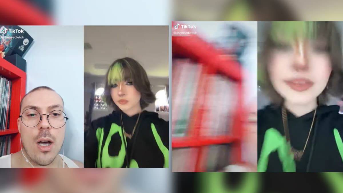 Dodging Itsdestiel's Kisses meme template - Dodging Itsdestiel's Kisses