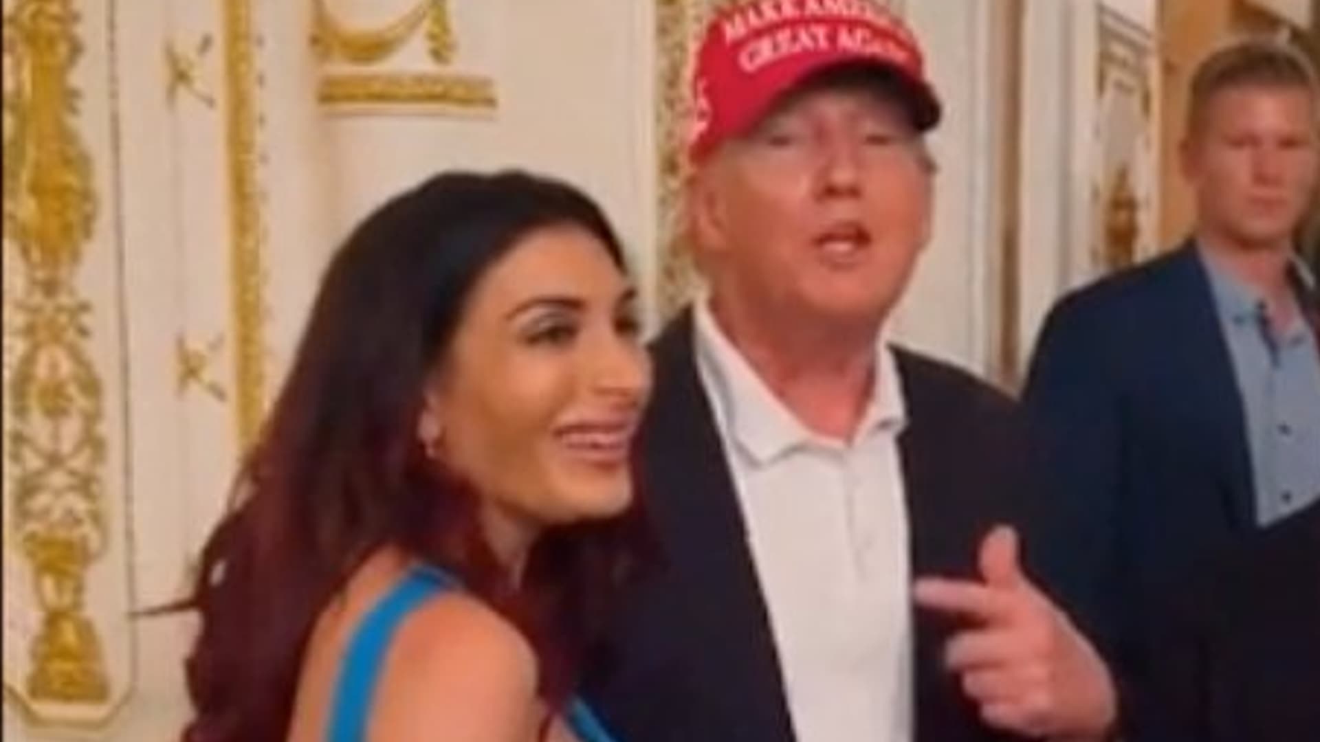 Donald Trump and Laura Loomer Affair Rumors meme template - Donald Trump Laura Loomer