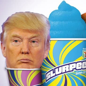 Donald Trump's 7-Eleven Gaffe meme template - Donald Trump 7-Eleven