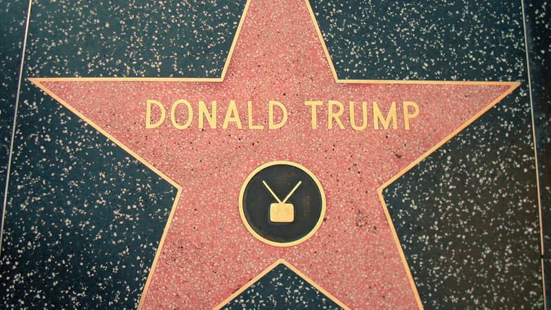 Donald Trump's Hollywood Star meme template - Donald Trump Hollywood Star