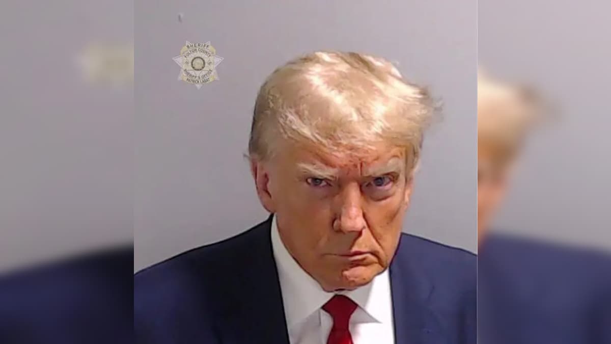 Donald Trump's Mugshot meme template - Donald Trump Mugshot