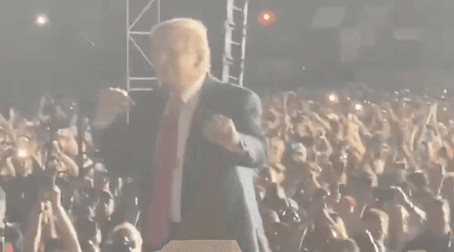 Donald Trump's "YMCA" Dance meme template - Donald Trump YMCA