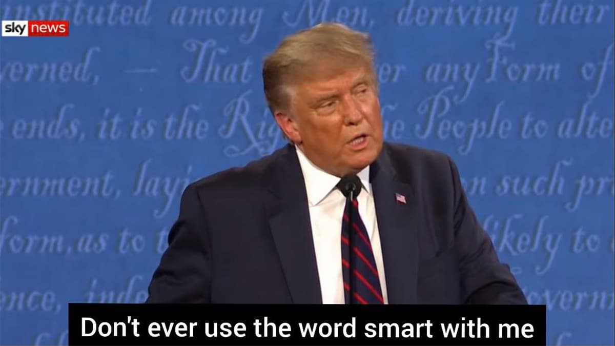 Don't Ever Use The Word Smart With Me meme template - Don't Ever Use The Word Smart With Me
