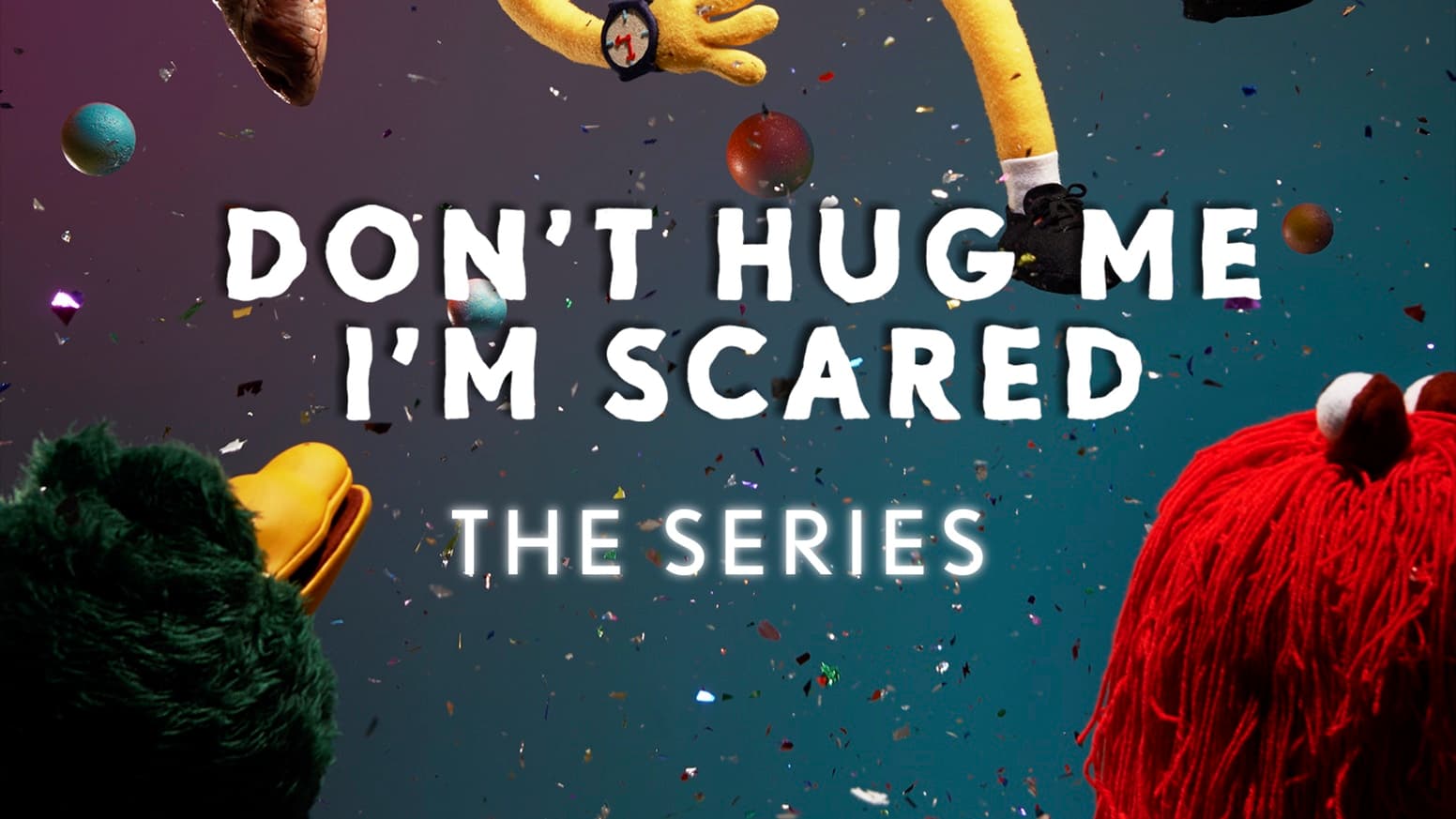 Don't Hug Me I'm Scared meme template - Don't Hug Me I'm Scared