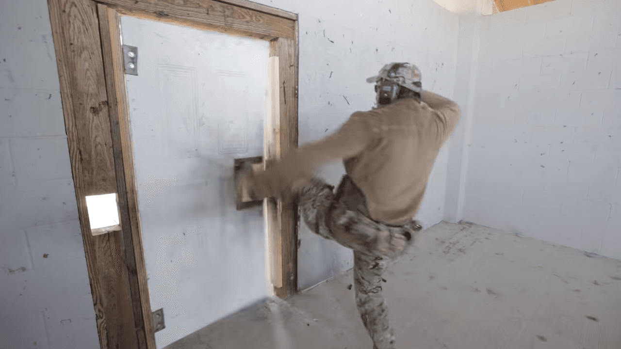 Door Kick Tutorial meme template - Door Kick Tutorial