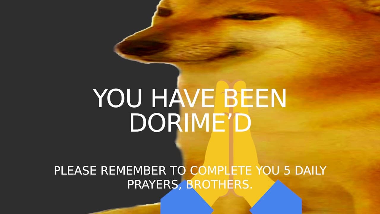 Dorime Cheems meme template - Dorime Cheems