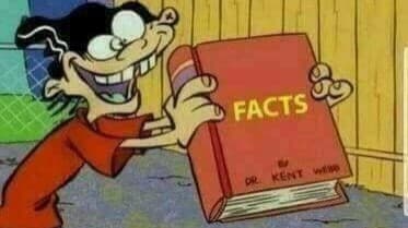 Double D's Facts Book meme template - Double D's Facts Book