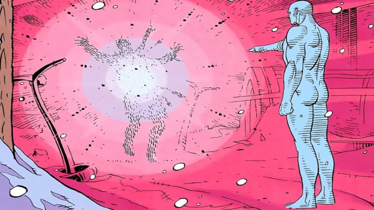 Dr. Manhattan Kills Rorshach meme template - Dr. Manhattan Kills Rorschach