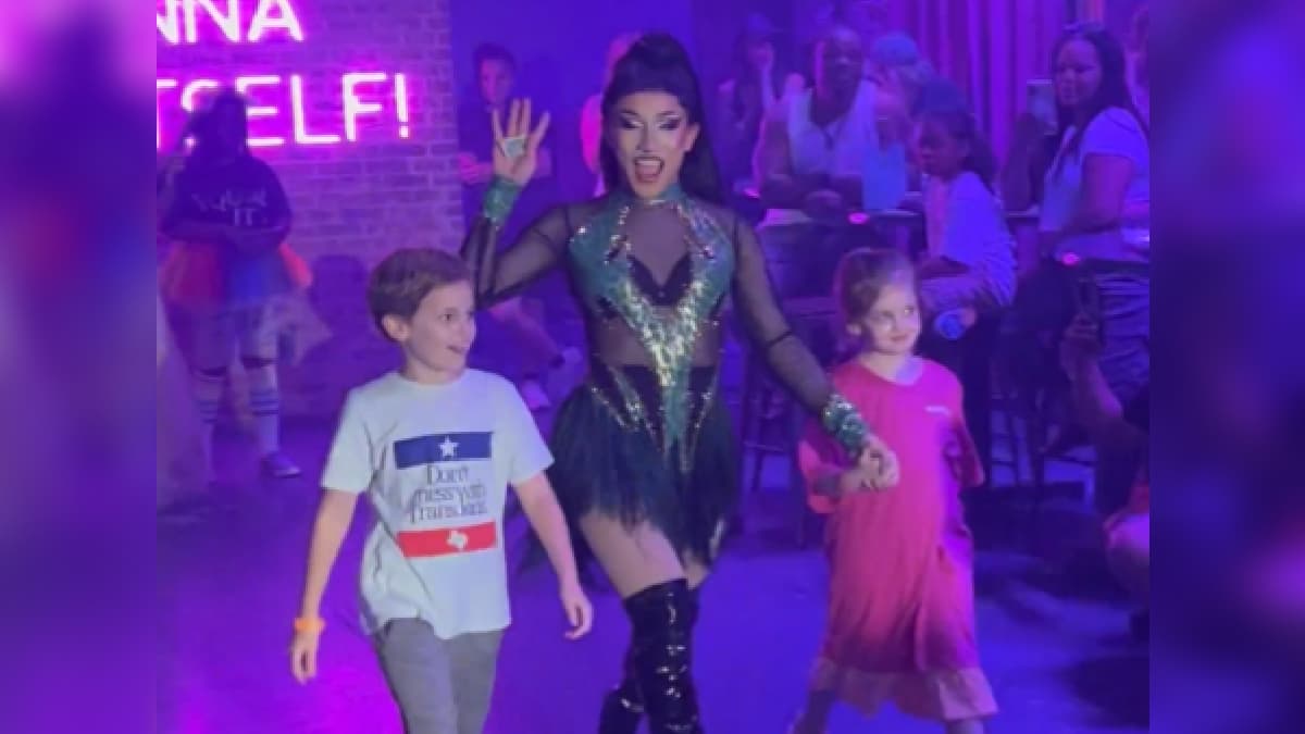 Drag The Kids To Pride meme template - Drag The Kids To Pride