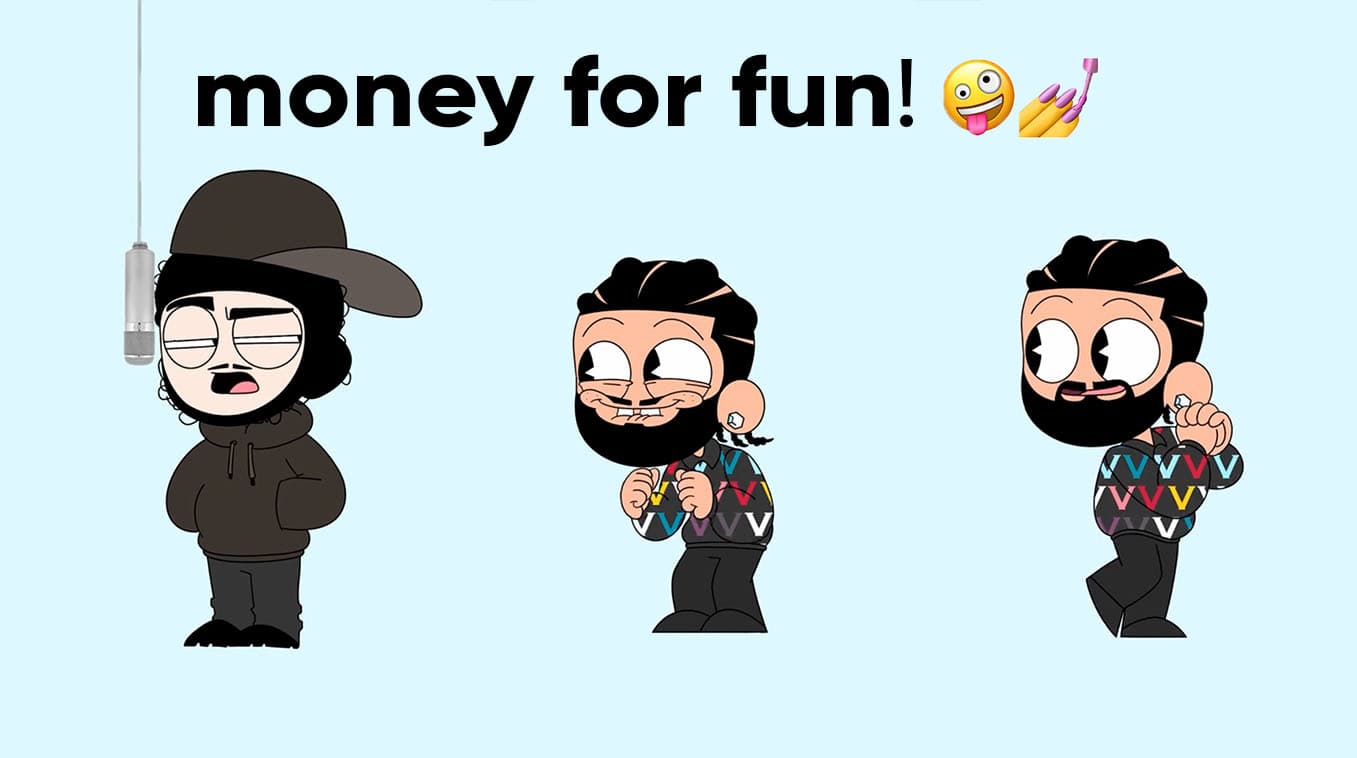 Drake Singing 'Money For Fun' meme template - Drake Money For Fun