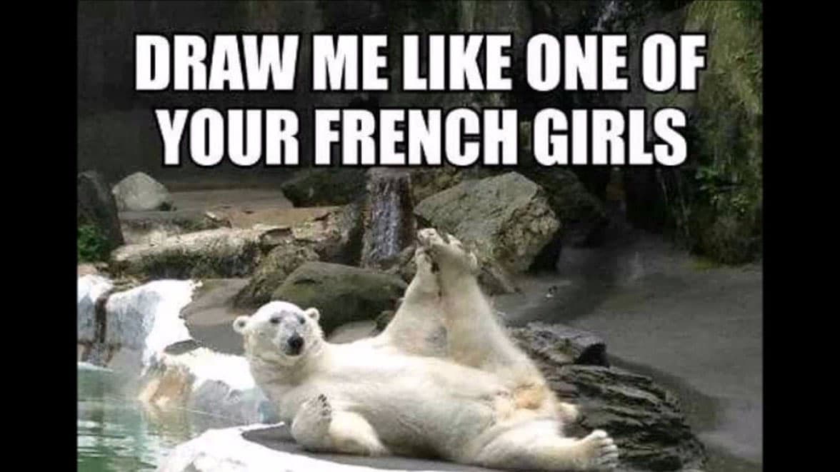 Draw Me Like One of Your French Girls meme template - Draw Me Like One of Your French Girls