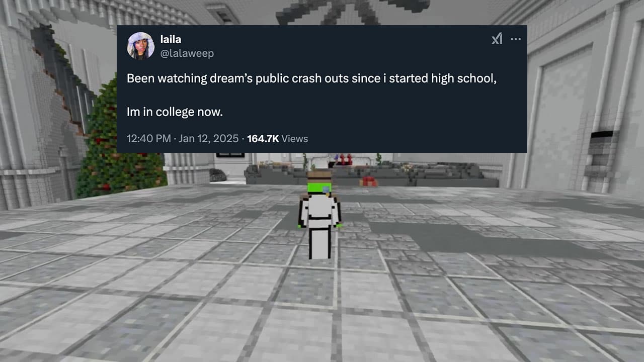 Dream Crashout meme template - Dream Crashout