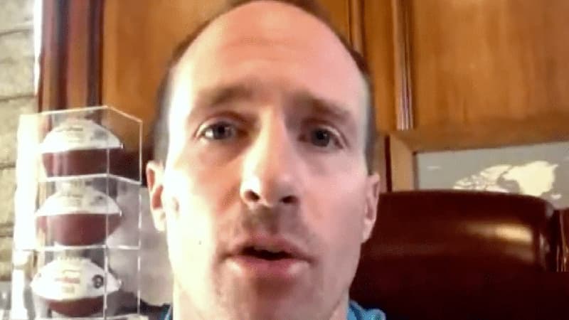 Drew Brees Players Kneeling In The NFL Comment meme template - Drew Brees