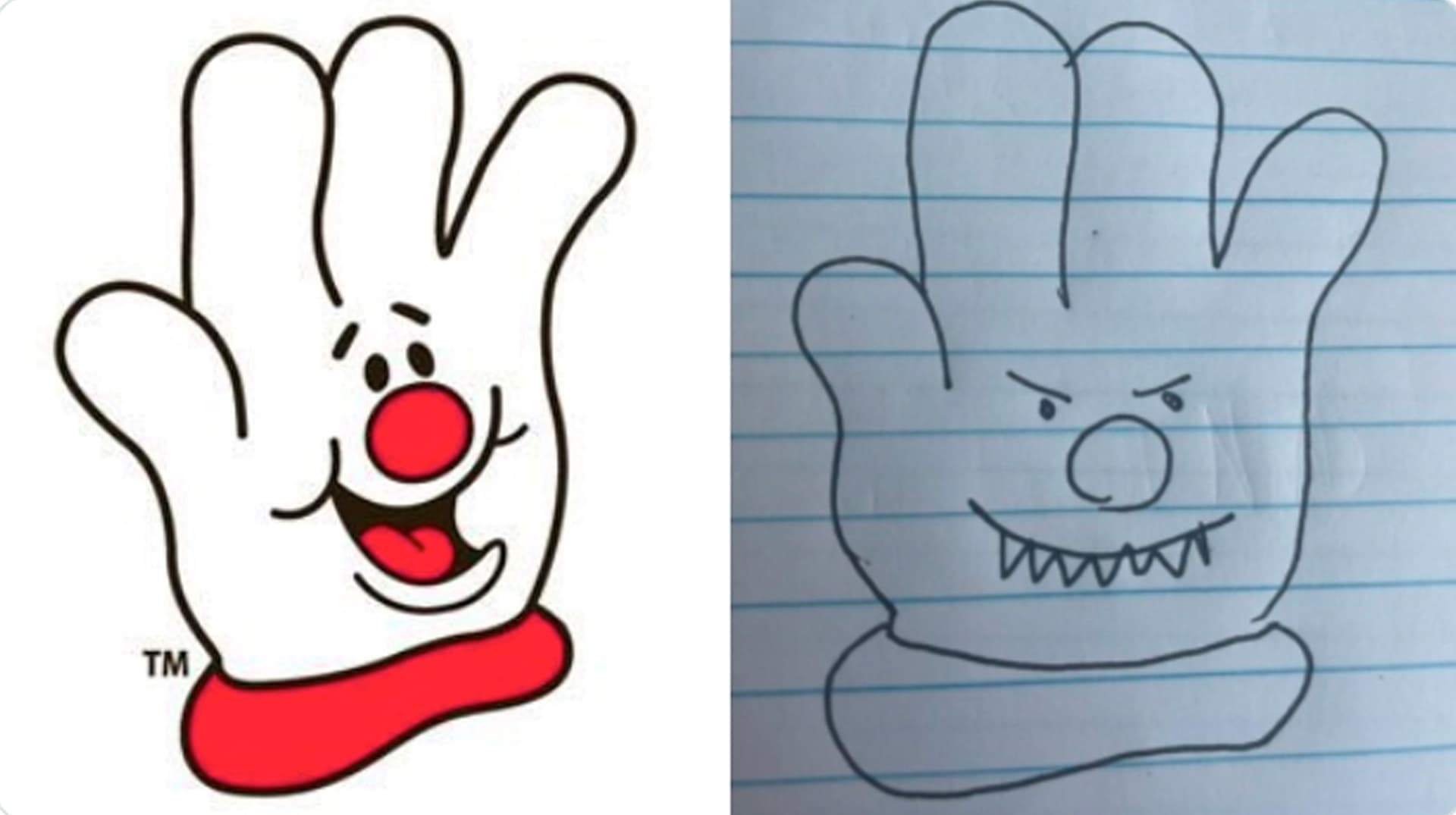 Drew Like a Dark, Fucked Up Version of X Haha. Just a Glimpse Into My Dark Reality meme template - Dark Reality