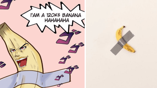 Duct Tape Banana meme template - Duct Tape Banana
