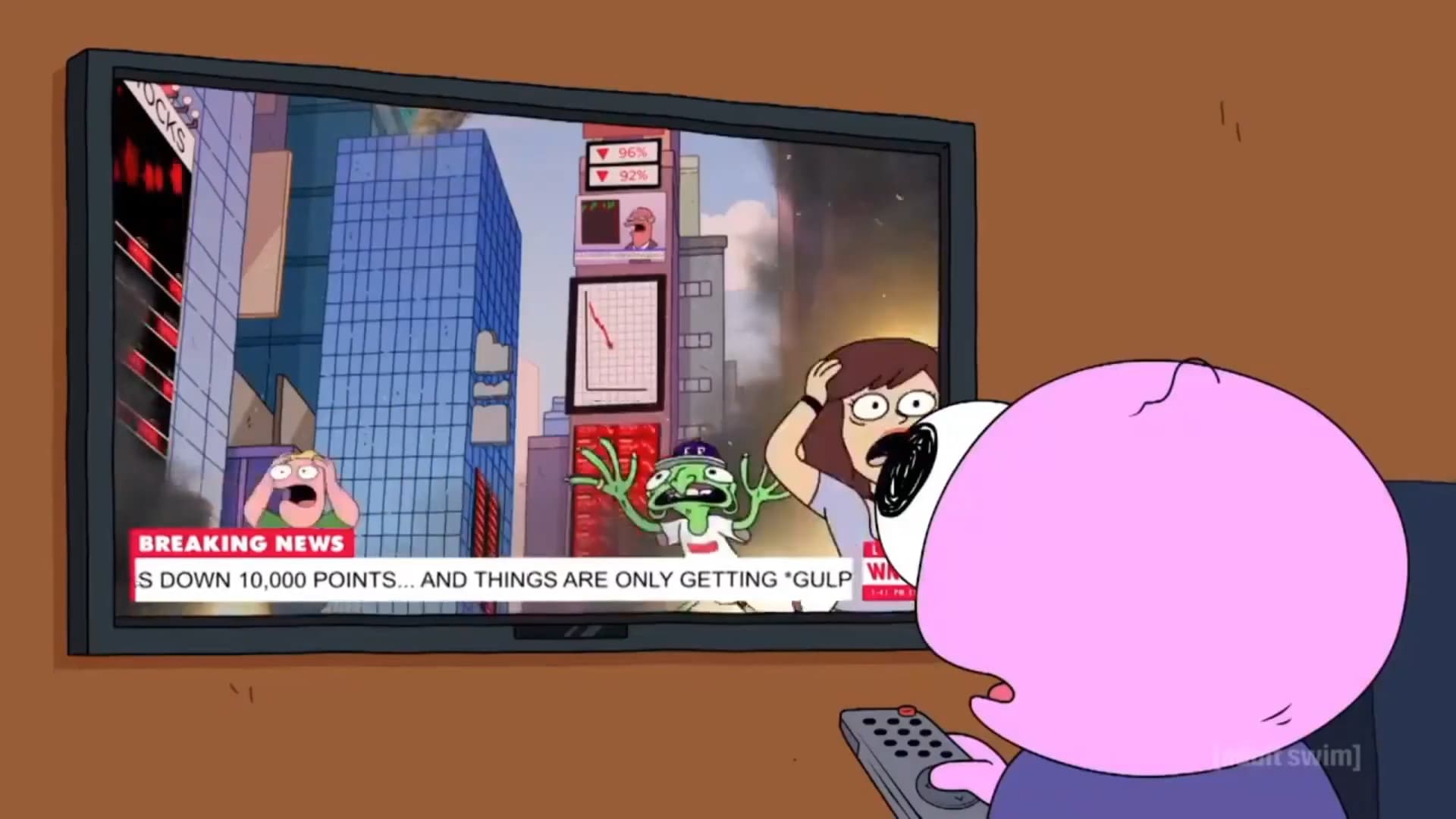 Dude, Check the News, It Doesn't Matter What Channel meme template - Dude Check the News