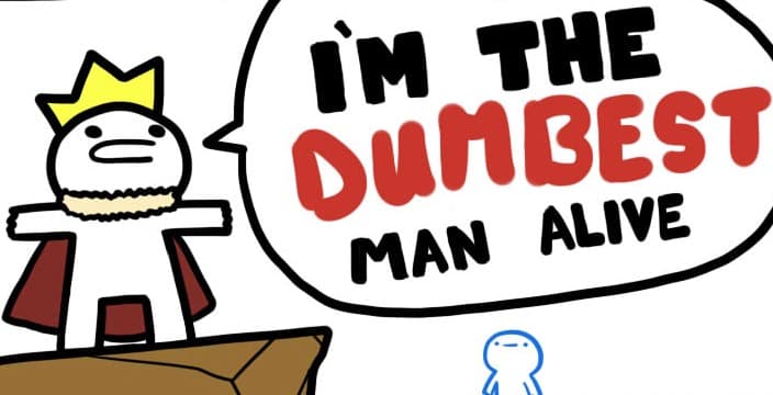 Dumbest Man Alive meme template - Dumbest Man Alive Template