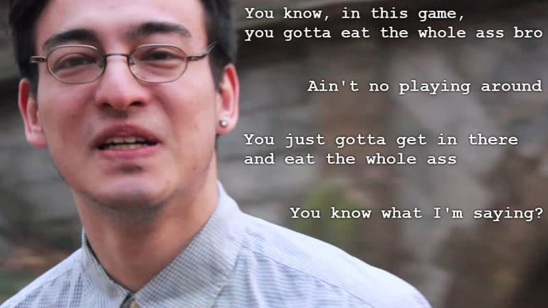 Eating Ass meme template - Eating Ass