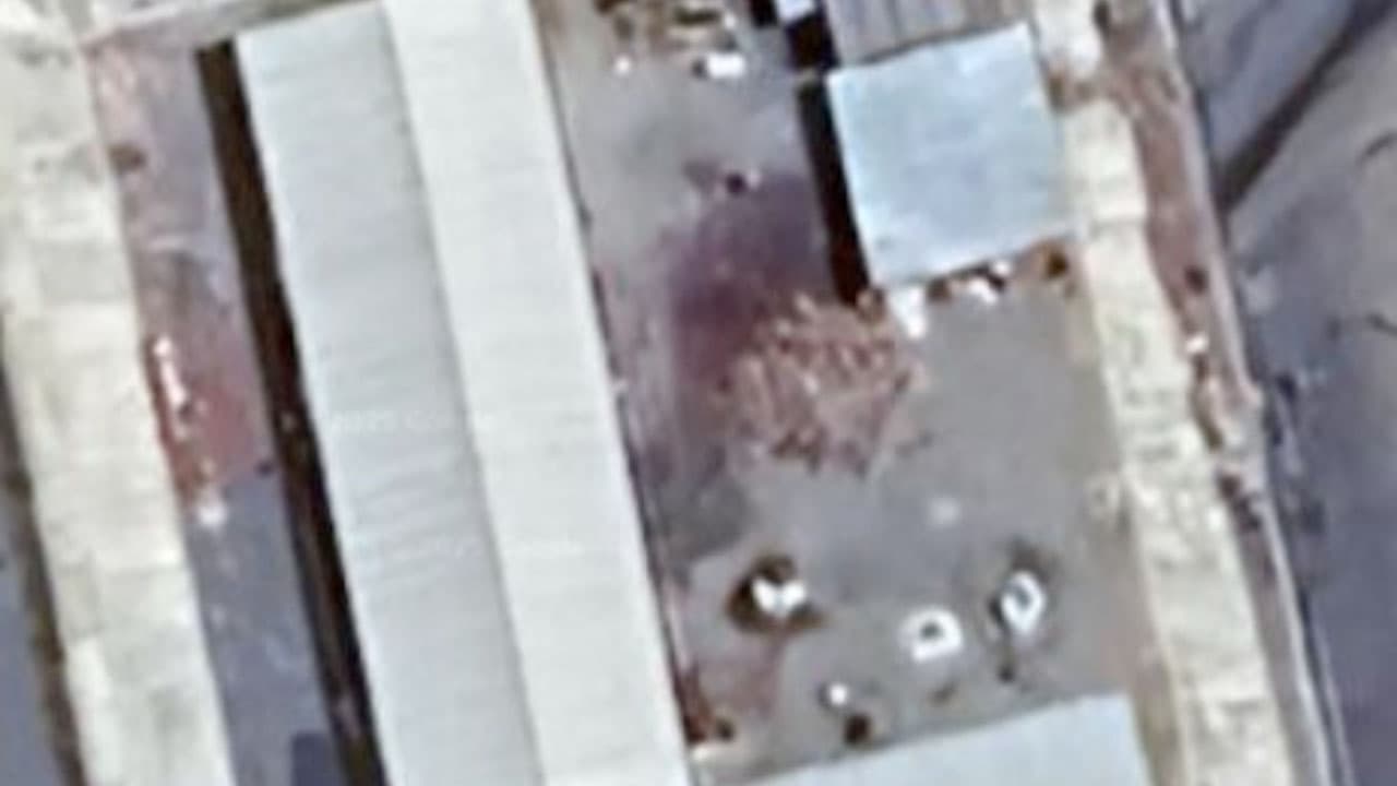 El Salvador CECOT Satellite Images meme template - El Salvador CECOT