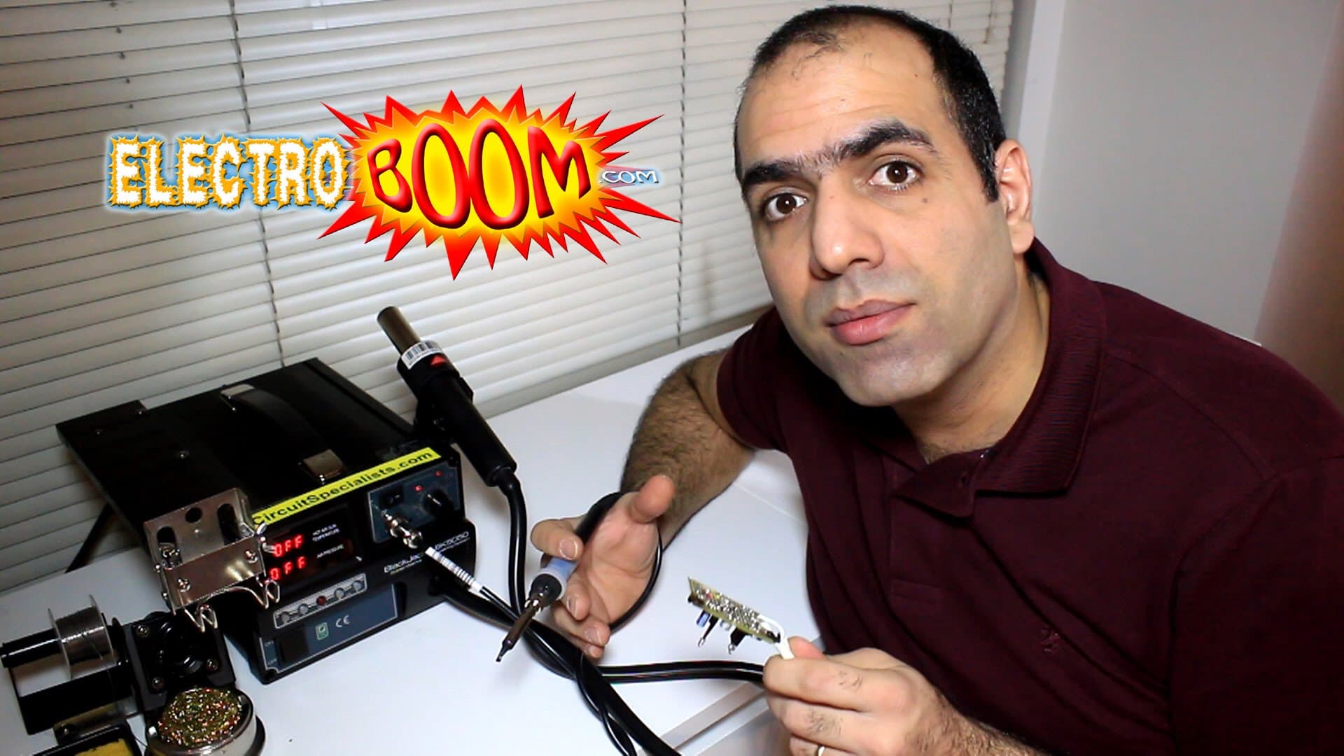 ElectroBOOM meme template - ElectroBOOM