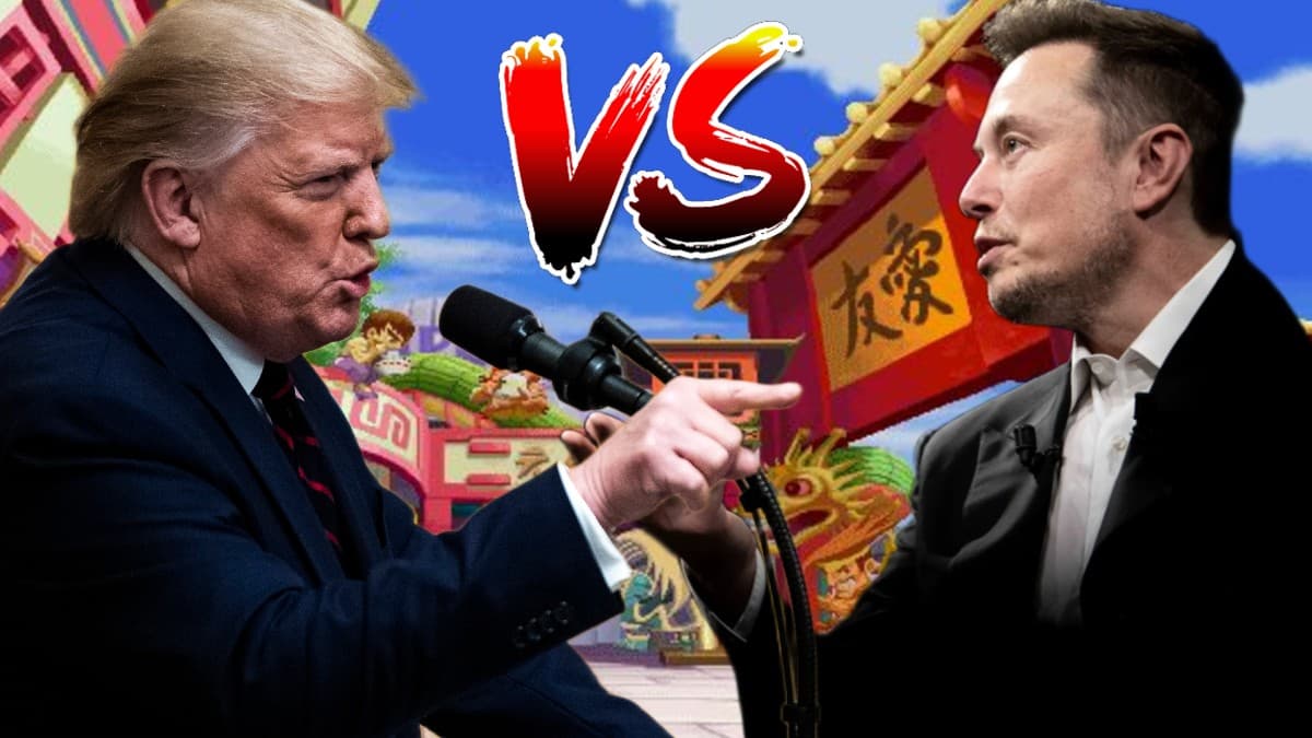 Elon Musk Donald Trump Breakup meme template - Elon Musk Trump Breakup