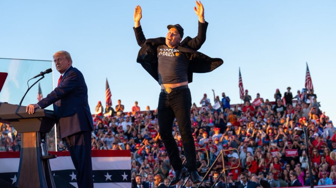 Elon Musk Jumping meme template - Elon Musk Jumping