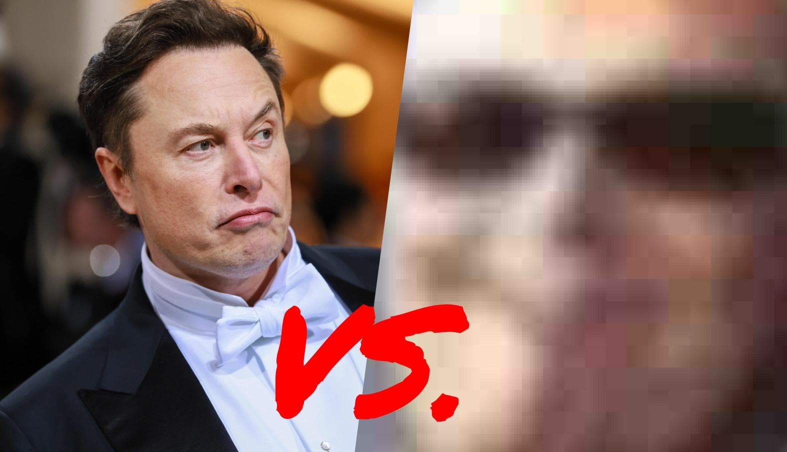 Elon Musk vs. Dril meme template - Elon Musk vs Dril
