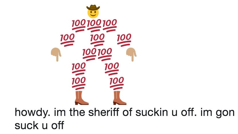 Emoji Sheriff meme template - Emoji Sheriff