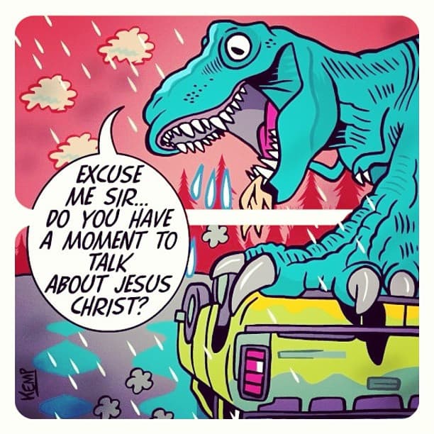 Excuse Me Sir, Do You Have a Moment to Talk About Jesus Christ? meme template - Excuse Me Sir