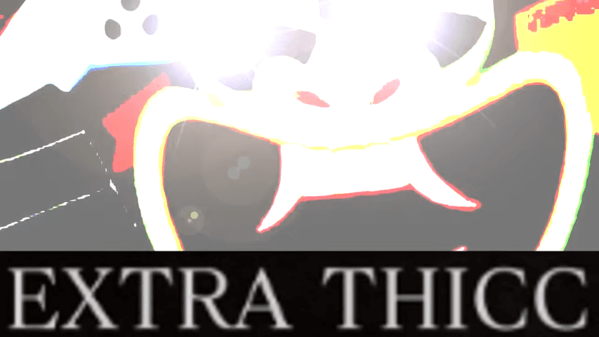 Extra Thicc meme template - Extra Thicc