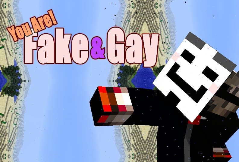 Fake and Gay meme template - Fake and Gay